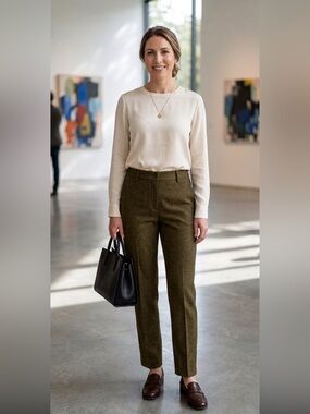 G1 Goods Wool/Viscose/Poly Blend Pants- Size 6